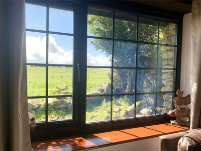 Ladydown Cottage View from Window of Bodmin Moor