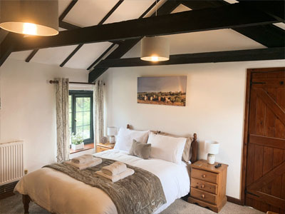 Ladydown  Cottage Main Bedroom