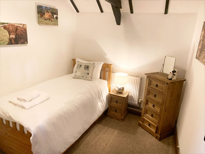 Ladydown  Cottage Bedroom